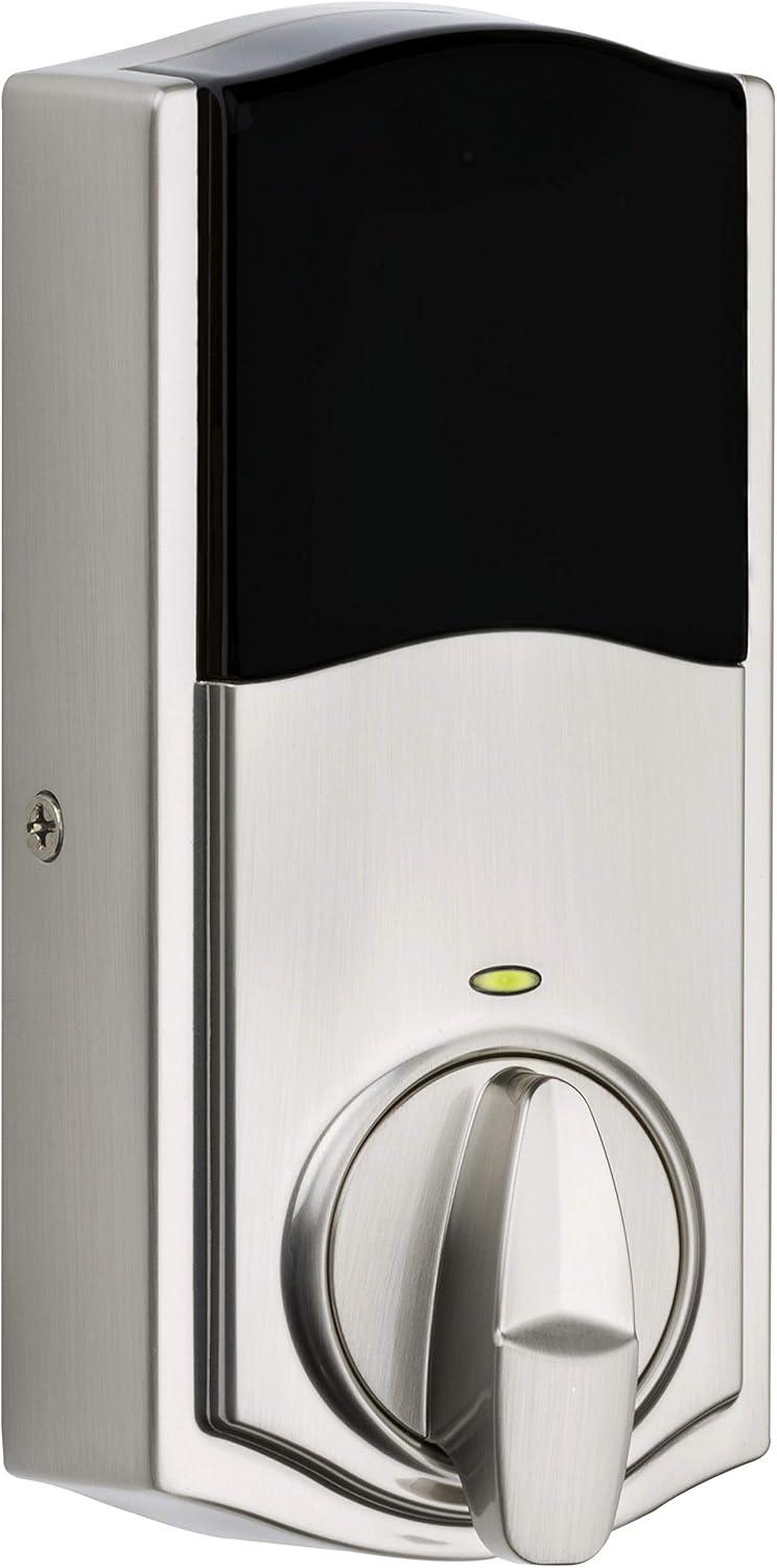 imageKwikset 914 Traditional Keypad SmartCode Electronic Deadbolt Smart Lock featuring SmartKey Security and ZigBee 30 Technology in Satin Nickel Large 914TRL ZB 30 15
