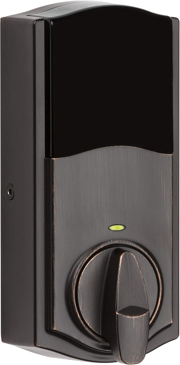 imageKwikset 914 Traditional Keypad SmartCode Electronic Deadbolt Smart Lock featuring SmartKey Security and ZigBee 30 Technology in Venetian Bronze