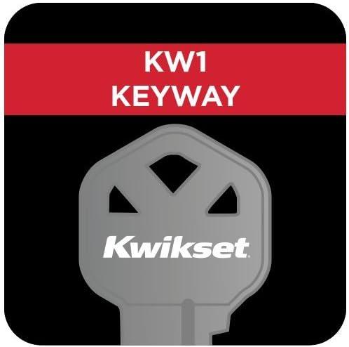 imageKwikset 98001123 Arlington Single Cylinder Handleset wLido Lever featuring SmartKey in Venetian BronzeVenetian Bronze