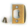 imageKwikset 343701 5 CP STRK SQ CNR FULL LIP Square Corner Strike Plate Antique BrassAntique Brass