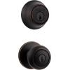 imageKwikset 690 Cove Entry Knob and Single Cylinder Deadbolt Combo Pack in Venetian Bronze1 Pack