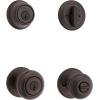 imageKwikset 690 Cove Entry Knob and Single Cylinder Deadbolt Combo Pack in Venetian Bronze6 Pack