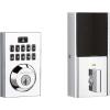 imageKwikset 914 Contemporary Keypad SmartCode Electronic Deadbolt Smart Lock featuring SmartKey Security and ZigBee 30 Technology in Polished Chrome