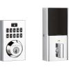 imageKwikset 914 Contemporary Keypad SmartCode Electronic Deadbolt Smart Lock featuring SmartKey Security and ZigBee 30 Technology in Polished Chrome