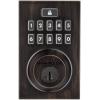 imageKwikset 914 Contemporary Keypad SmartCode Electronic Deadbolt Smart Lock featuring SmartKey Security and ZigBee 30 Technology in Venetian Bronze