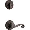 imageKwikset 98001123 Arlington Single Cylinder Handleset wLido Lever featuring SmartKey in Venetian BronzeVenetian Bronze