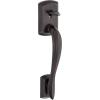 imageKwikset Avalon Front Door Handle No Lock Entry Handleset Exterior with Interior Reversible Handed Lever NonLocking Venetian Bronze Deadbolt Not Included with Microban Protection