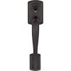 imageKwikset Avalon Front Door Handle No Lock Entry Handleset Exterior with Interior Reversible Handed Lever NonLocking Venetian Bronze Deadbolt Not Included with Microban Protection