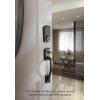 imageKwikset Avalon Front Door Handle No Lock Entry Handleset Exterior with Interior Reversible Handed Lever NonLocking Venetian Bronze Deadbolt Not Included with Microban Protection