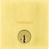 imageKwikset Downtown Deadbolt Lock Satin Brass Square Exterior Keyed Front Entry Door Pick Resistant SmartKey Rekey Security Single Cylinder Dead Bolt with Microban Protection