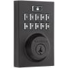 imageKwikset 914 Contemporary Keypad SmartCode Electronic Deadbolt Smart Lock featuring SmartKey Security and ZigBee 30 Technology in Matte Black