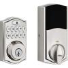 imageKwikset 914 Traditional Keypad SmartCode Electronic Deadbolt Smart Lock featuring SmartKey Security and ZigBee 30 Technology in Satin Nickel Large 914TRL ZB 30 15