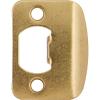 imageKwikset Corporation Kwikset Full Lip 14quot Round Corner Strike in Polished Brass
