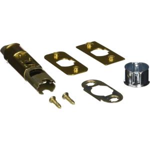 imageKwikset 182518 6Way Adjustable Dead Latch Polished Brass 35 x 72 x 1 inches