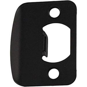 imageKwikset 883351012430 83796019 Full Round Strike 1 Count Pack of 1 Iron Black1 Count Pack of 1