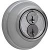imageKwikset 817 Deadbolt Deadbolt Lock Venetian Bronze Round Exterior Keyed Front Entry Door Pick Resistant SmartKey Rekey Security Single Cylinder Dead BoltPolished Brass
