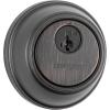 imageKwikset 817 Deadbolt Deadbolt Lock Venetian Bronze Round Exterior Keyed Front Entry Door Pick Resistant SmartKey Rekey Security Single Cylinder Dead BoltVenetian Bronze