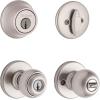 imageKWIKSET 690P 11P CP K6 Venetian Bronze Polo Combo Pack Lockset Model 96900333Satin Nickel
