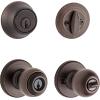 imageKWIKSET 690P 11P CP K6 Venetian Bronze Polo Combo Pack Lockset Model 96900333Venetian Bronze