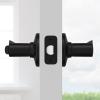 imageKwikset Balboa Interior Passage Door Handle Lever For Closet and Hallway Doors Reversible NonLocking Handle Lever Matte BlackMatte Black