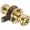 imageKwikset Mobile Home Interior Passage Door Knob Handle For Closet and Hallway Doors NonLocking Doorknob in Polished BrassPolished Brass