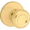 imageKwikset Tylo Interior Passage Door Knob Handle For Closet and Hallway Doors NonLocking Doorknob in Polished BrassPolished Brass