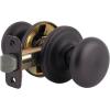 imageKwikset Juno Interior Passage Door Knob Handle For Closet and Hallway Doors NonLocking Doorknob in Venetian Bronze with Microban ProtectionVenetian Bronze