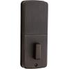 imageKwikset Powerbolt 907 Keyless Entry Deadbolt Electronic Door Lock 6 Button Keypad Auto Locking with Keyed Pick Resistant SmartKey ReKey Security Technology Satin NickelVenetian Bronze