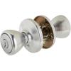 imageKwikset 695T 26D CP Double Cylinder Deadbolt Combo Pack with Tylo Entry Knob in Satin Chrome