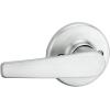 imageKwikset Delta Interior Passage Door Handle Lever For Closet and Hallway Doors Reversible NonLocking Handle Lever Satin ChromeSatin Chrome