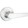 imageKwikset Delta Interior Passage Door Handle Lever For Closet and Hallway Doors Reversible NonLocking Handle Lever Satin ChromeSatin Chrome