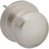 imageKwikset Hancock Interior Passage Door Knob Handle For Closet and Hallway Doors NonLocking Doorknob in Satin Nickel with Microban Protection