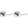imageKwikset Tripoli Lever Interior Privacy Door Handle with Lock Door Lever For Bathroom and Bedroom Polished Chrome Reversible Keyless Turn LockPolished Chrome