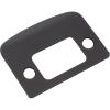 imageKwikset 84638514 Square Corner Deadbolt Full Lip Strike Iron Black Finish