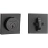 imageKwikset Halifax Deadbolt Lock Venetian Bronze Square Exterior Keyed Front Entry Door Pick Resistant SmartKey Rekey Security Single Cylinder Dead Bolt with Microban Protection