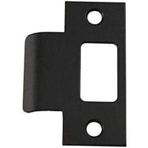 imageKwikset 83028 Door T Strike Polished BrassIron Black