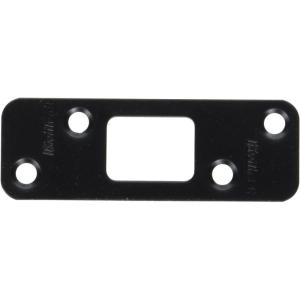 imageKwikset 83223514 358quot Radius Deadbolt Strike Iron Black Finish