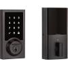 imageKwikset 99160017 SmartCode 916 Contemporary Smart Lock Touchscreen Electronic Deadbolt Front Door Lock with SmartKey Security and ZWave Plus in Venetian Bronze