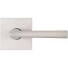 imageKwikset Montreal Interior Passage Door Handle Lever For Closet and Hallway Doors Reversible NonLocking Handle Lever Satin NickelSatin Nickel