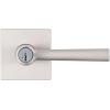 imageKwikset Montreal Interior Passage Door Handle Lever For Closet and Hallway Doors Reversible NonLocking Handle Lever Satin NickelSatin Nickel