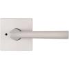 imageKwikset Montreal Interior Passage Door Handle Lever For Closet and Hallway Doors Reversible NonLocking Handle Lever Satin NickelSatin Nickel