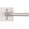 imageKwikset Montreal Interior Passage Door Handle Lever For Closet and Hallway Doors Reversible NonLocking Handle Lever Satin NickelSatin Nickel