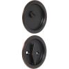 imageKwikset ORGL88757 335 11p Round Pocket Door Lock Oil Rubbed Bronze