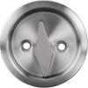 imageKwikset 335 15 RND PCKT DR LCK Round BedBath Pocket Door Lock in Satin Nickel