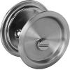 imageKwikset 335 15 RND PCKT DR LCK Round BedBath Pocket Door Lock in Satin Nickel
