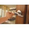 imageKwikset 405BLS Balboa Reversible Keyed Entry Door Leverset with SmartKey Satin Nickel