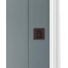 imageKwikset 660SQT15S Single Cylinder Square Deadbolt SmartKey with RCAL Latch and RCS Strike Satin Nickel Finish