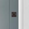 imageKwikset 660SQT15S Single Cylinder Square Deadbolt SmartKey with RCAL Latch and RCS Strike Satin Nickel Finish