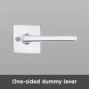 imageKwikset 91570002 Halifax Slim Square HalfDummy Lever in Polished ChromePolished Chrome