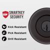 imageKwikset 94002864 Cove Keyed Entry Knob Featuring Smartkey Security In Venetian BronzeVenetian Bronze